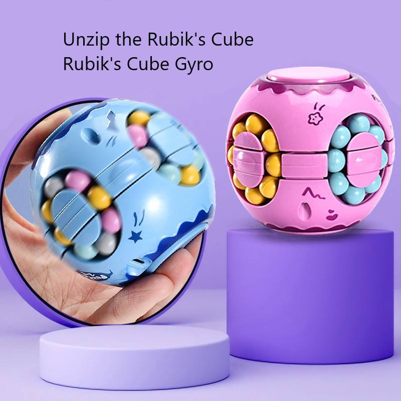 Brain Boost Puzzle Cube – Fun Spinner for All Ages