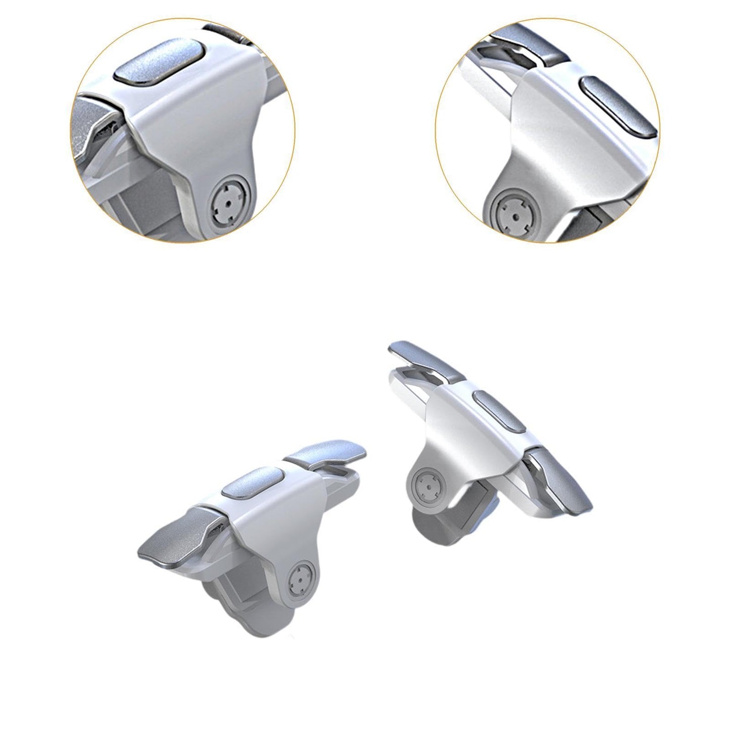 2pcs Mobile Phone Game Trigger for PUBG Aim