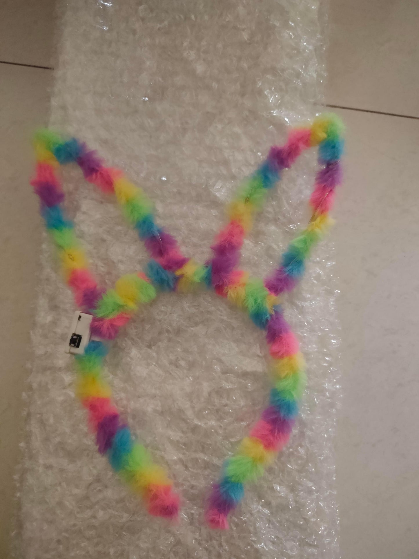 Rabbit Ears Headband with Light